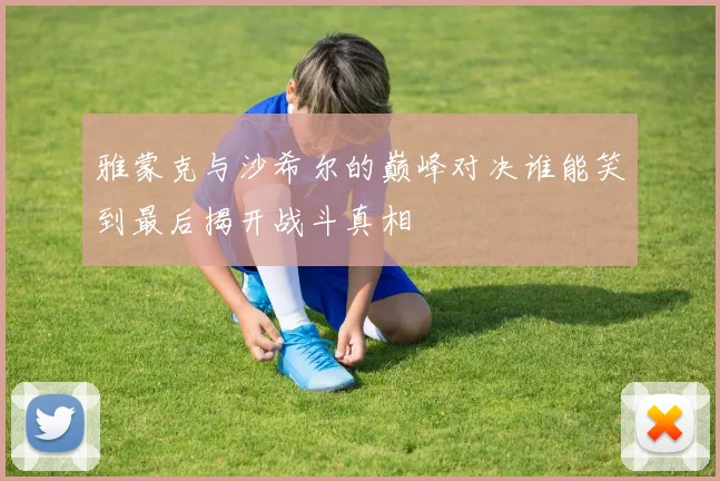 雅蒙克与沙希尔的巅峰对决谁能笑到最后揭开战斗真相