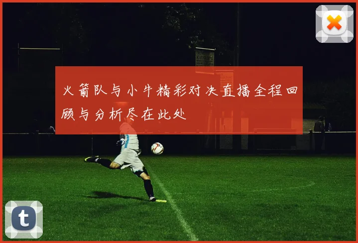 火箭队与小牛精彩对决直播全程回顾与分析尽在此处