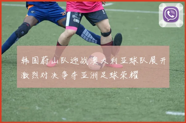 韩国蔚山队迎战澳大利亚球队展开激烈对决争夺亚洲足球荣耀