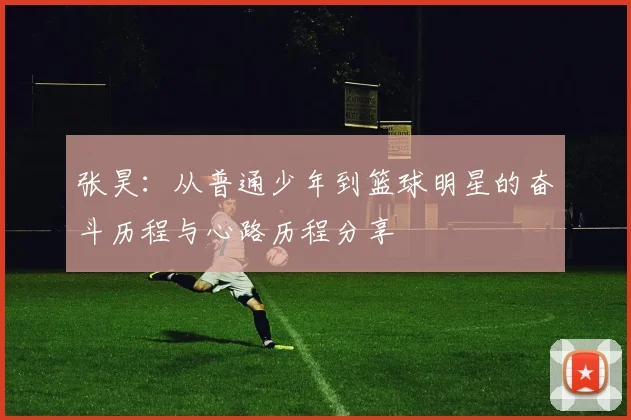 张昊：从普通少年到篮球明星的奋斗历程与心路历程分享